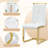 5 - Piece Pedestal Dining Set-50369077-50369076