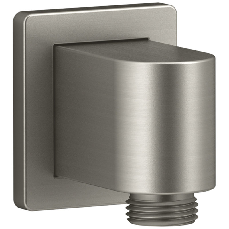 Awaken Wall-Mount Supply Elbow with Check Valve, Vibrant Brushed Nickel