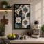 Geometry Botanical 1 Piece Wrapped Canvas Wall Art-1771766214-1771766215