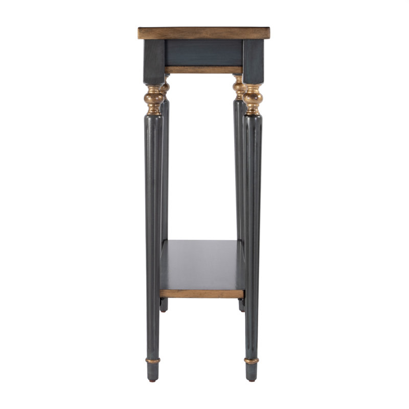 Aubrey Console Table, Pastel Blue