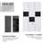 Avonmere 59"H Wall-Mounted Bathroom Cabinet