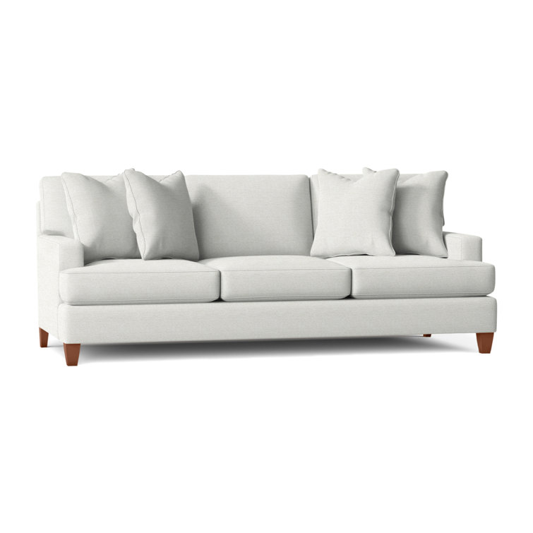 Mila 92" Recessed Arm Sofa with Reversible Cushions