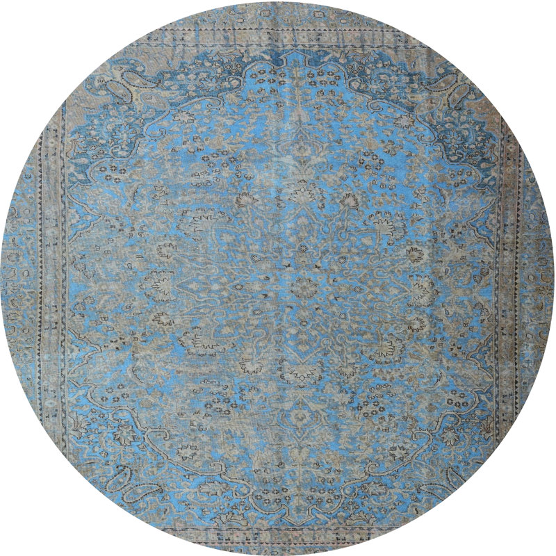 Oriental Indoor Rug, Round 7'