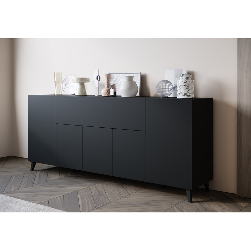 180cm Sideboard, Black