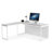 Centro Glass Top Writing Desk