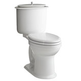 Oak Hill Two-Piece Elongated Toilet In Canvas White