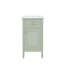 Ensemble de meuble-lavabo de salle de bain chic 20 pouces avec tablette polyvalente à tiroirs et support de rangement-1840630570