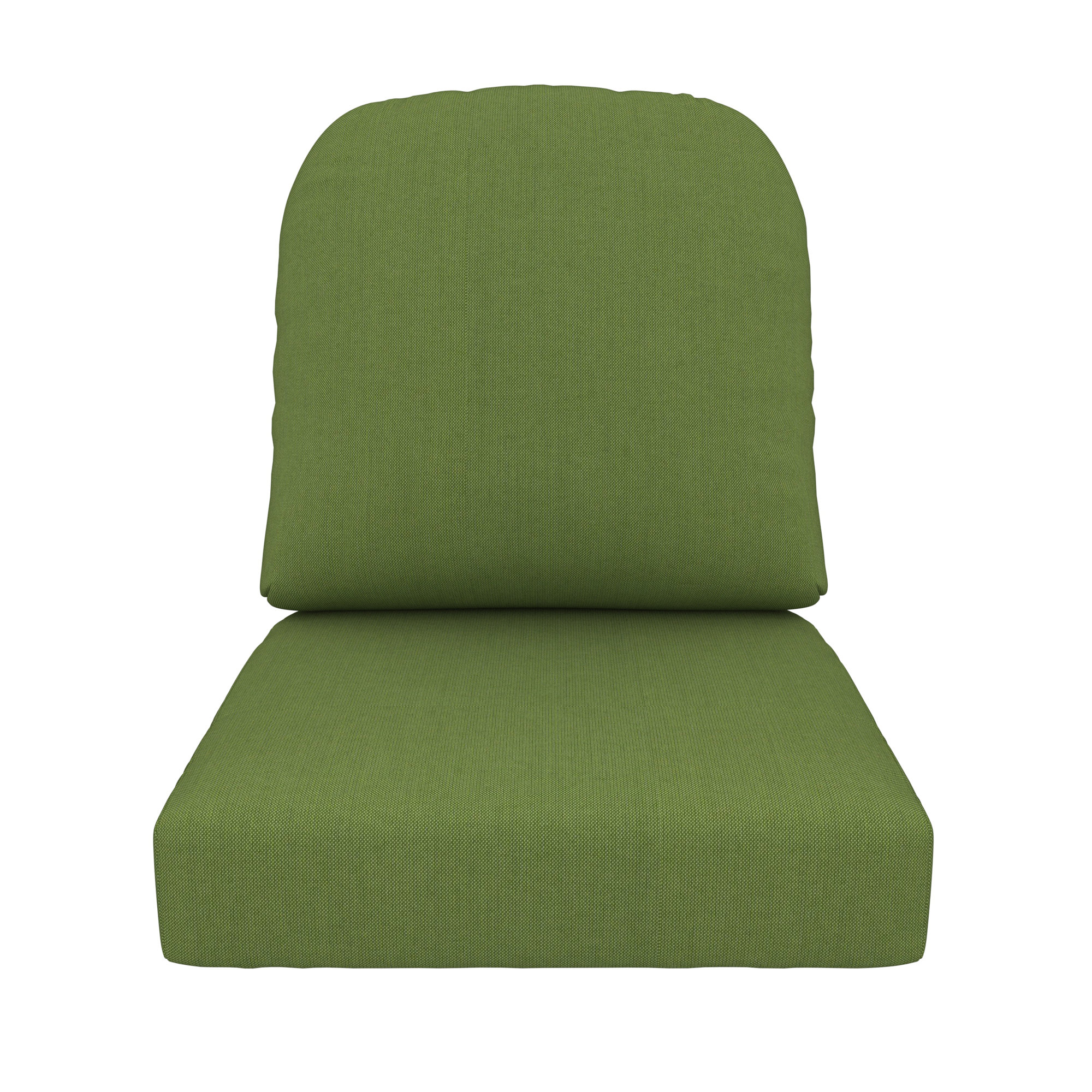Amala Outdoor Sunbrella® Seat/Back Cushion, Spectrum Cilantro Sunbrella® Plainweave
