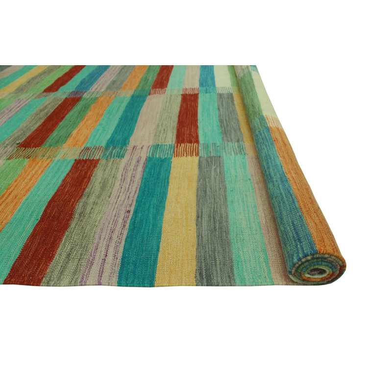 Bricelynn Wool Striped Indoor Rug