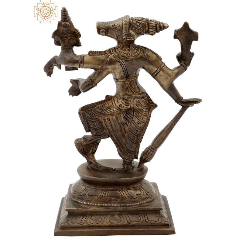 Figurine Varaha, Brun