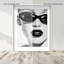 Midnight Gloss Shadowbox Fashion Print by Oliver Gal, Black Frame, 16 x 20-541713865-541713869
