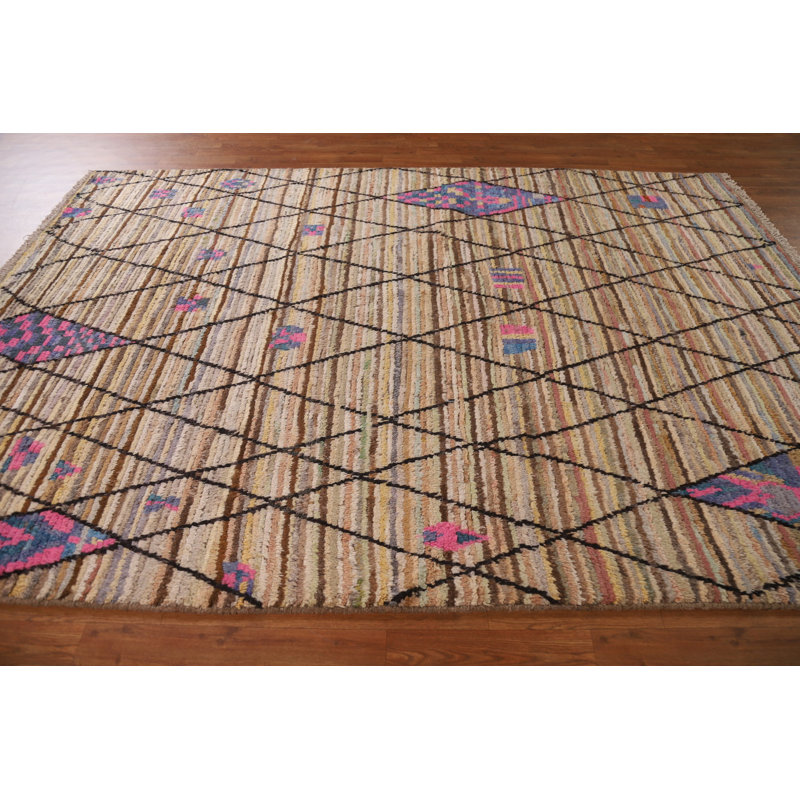 Tapis noué à la main unique en son genre