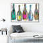 Drinks and Spirits Luminous Party Champagne Day Bottles, impression sur toile-119836728-50589955-50589959