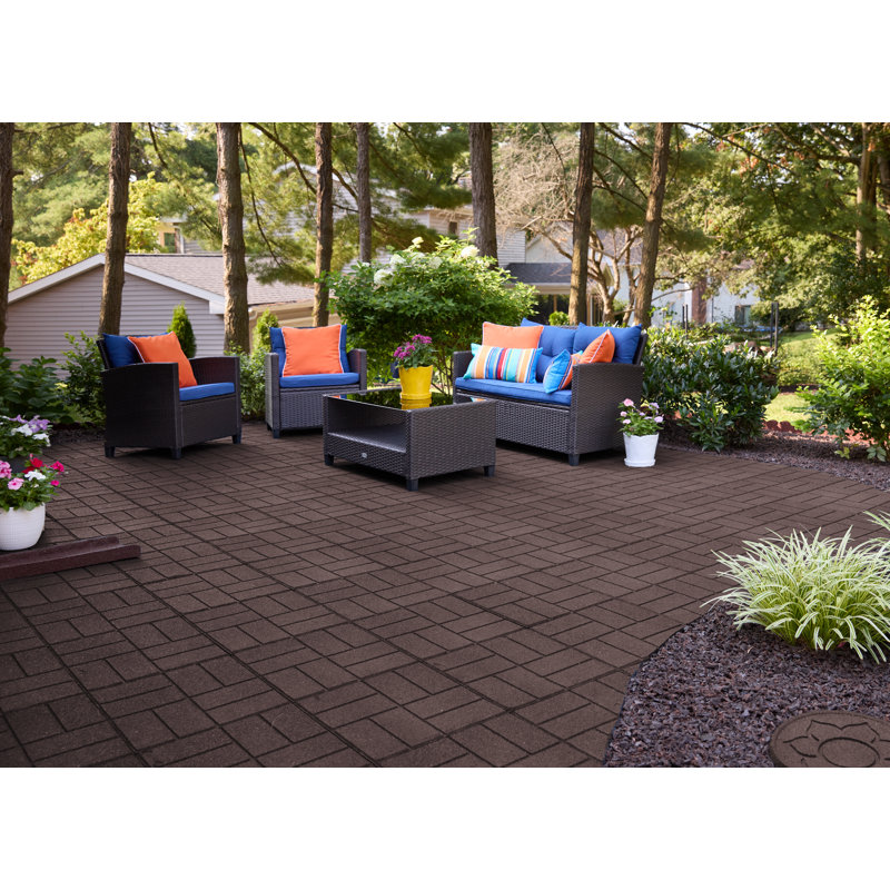 GroundSmart 16" SmartLoc Paver-(9), Brown