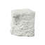 Table d'appoint, H 25 po, intérieur ou extérieur, table d'appoint, table de chevet, bout, chambre à coucher, salon, blanc, contemporain, moderne-868235566