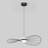 Kalev 1 - Light Matte Black LED Sphere Pendant