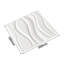 Anessia 50 cm x 50 cm 3D Wall Panel in White (12-pack)