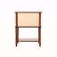 Table de chevet avec tablette de rangement Cherry