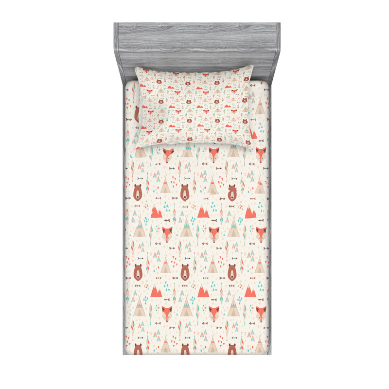 Microfiber Sheet Set, Twin XL Sheet Set with Fitted Sheet