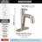Nicoli Pull-Down Single Hole Bathroom Faucet,  Pull Out Sprayer Bathroom Sink Faucet-105354278