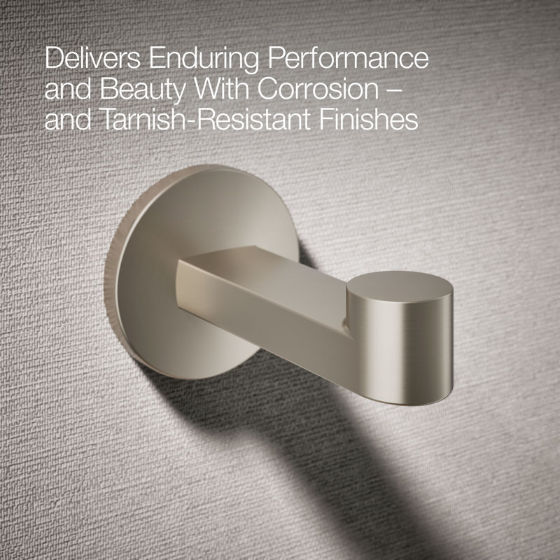 Components™ Robe Hook, Vibrant Brushed Nickel