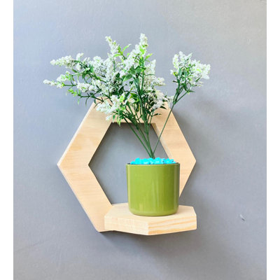 Locelso Wood Floating Shelf