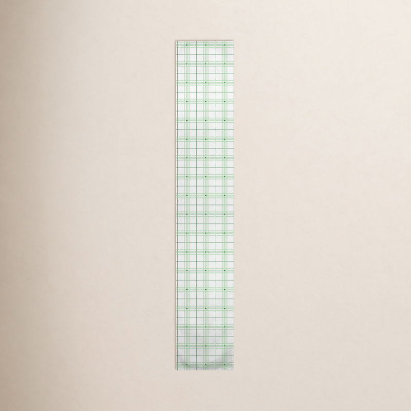 Damariscotta Plaid St. Patrick's Day Table Runner, 90" x 16"