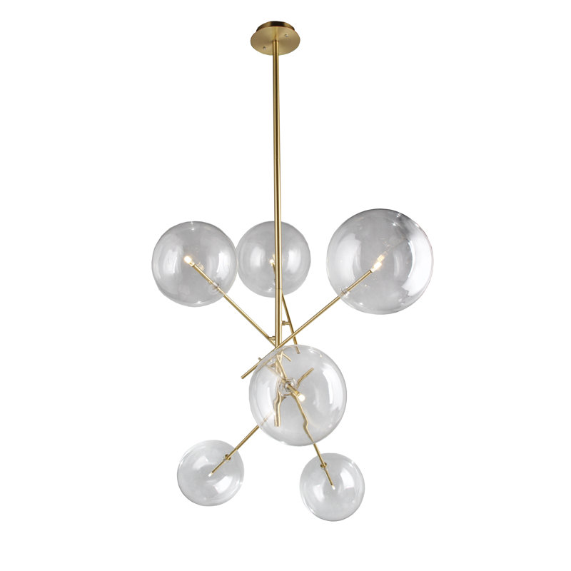 Lustre de sphère spoutnik 6 lumières Uma