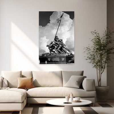 Monument commémoratif de guerre des années 1950, Iwo Jima, Washington, Washington, États-Unis