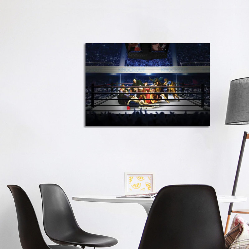 Knockout by José Luis Guerrero - Wrapped Canvas Gallery-Wrapped Canvas Giclée, 101.6 cm H x 66.04 cm W x 1.91 cm D