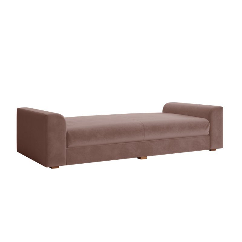 Elevate Daybed, Dusty Rose Recycled Velvet