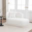 Chaise longue rembourrée en fausse fourrure-1503816417