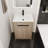 Freestanding Bathroom Vanity with Ceramic Sink
