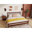 Lit plateforme rétro avec tête de lit style Windsor-131076659-131076661