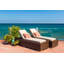 Chaise longue d'extérieur en osier Billyjo - sans assemblage-29178871-52217152