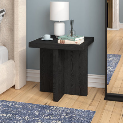 Elna Pedestal End Table