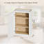 Maximisez le petit cabinet-shaker en bois massif de 21 pouces avec porte à fermeture douce et tablettes réglables, idéal pour la cuisine, la salle de bain, la buanderie et le garage