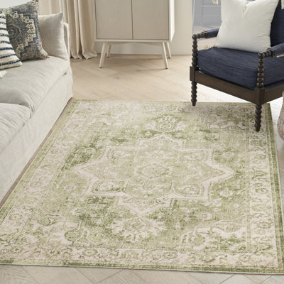 Tapis ivoire lavable à la machine Haydel
