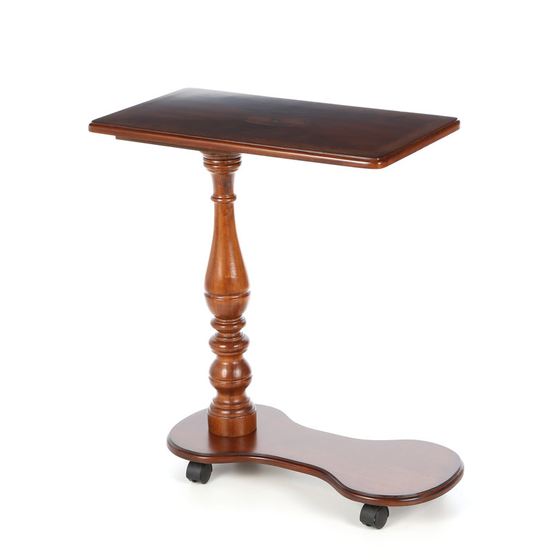Mabry Mobile Tray Table, Cherry Veneer