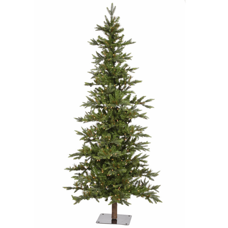 Sapin de Noël artificiel Shawnee, H 8 pi, Sans éclairage
