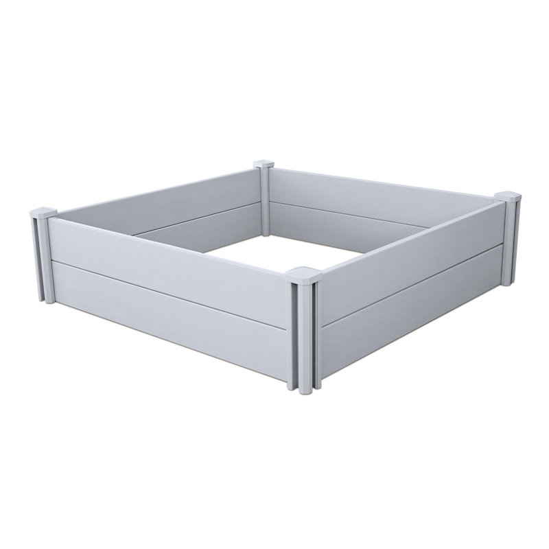 Cooke Raised Garden Bed, Gray