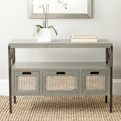 Aprille 36'' Solid Wood Console Table