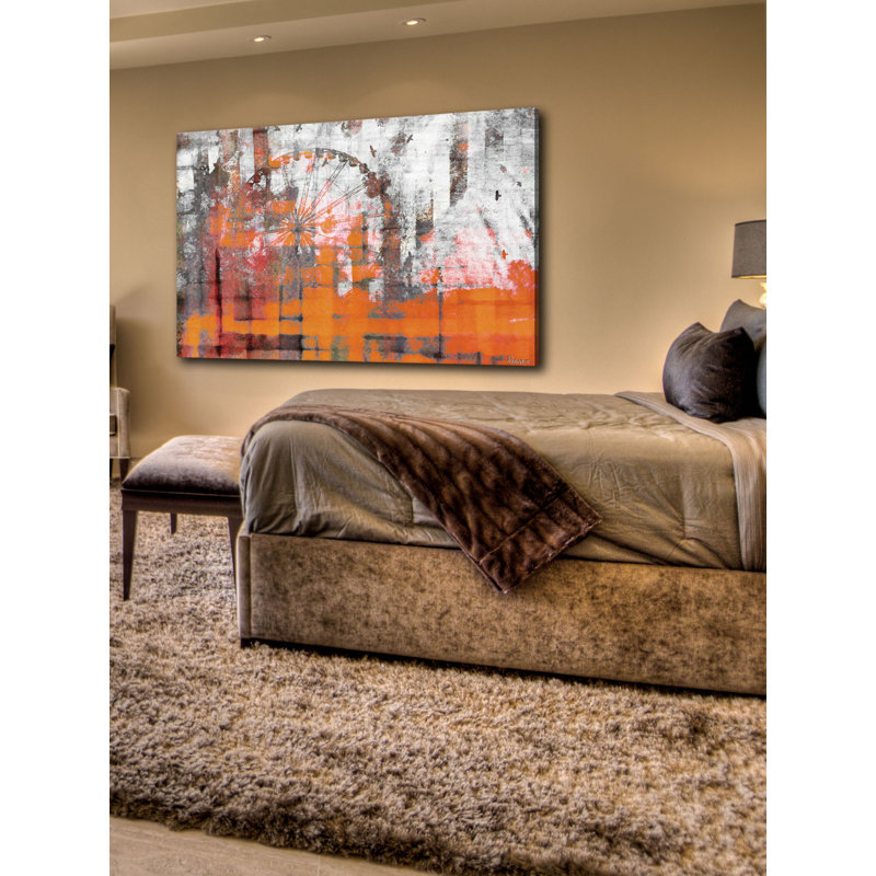 1 Piece Wrapped Canvas Painting, 30cm H x 45cm W