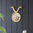 12.5" x 16" Modern Round Mirror