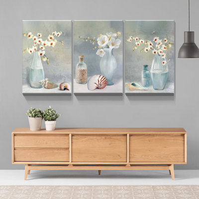 Reproduction encadrée sur toile, 3 pièces