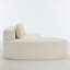 Canapés incurvés de 110,2 x 62 po pour le salon, canapé modulaire incurvé avec 5 coussins, canapé en forme de L avec siège profond, mousse à mémoire de forme haute densité, aucun assemblage requis,-486907454
