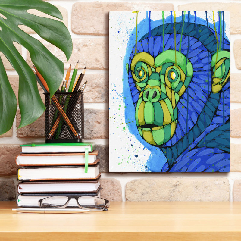 Sur toile, H 16 po x l 12 po x P 0,75 po