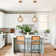 Joulane 1 - Light 8" Wide Modern Rustic Globe Single Pendant Lights With Glass Shade, Farmhouse Kitchen Lighting with E26 Socket