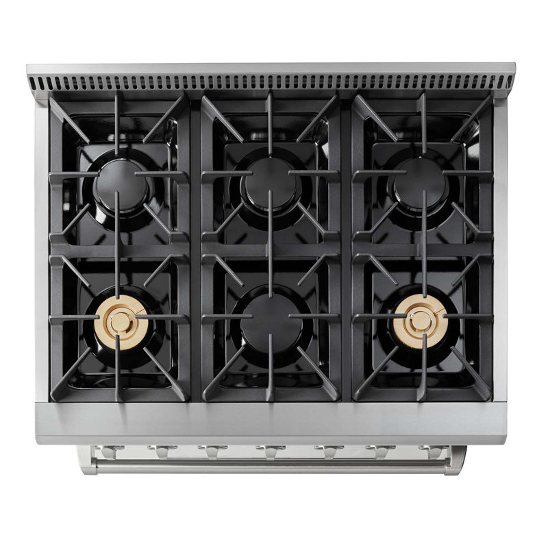 Thor Kitchen 36" 5.2 Cubic Feet Free Standing Range