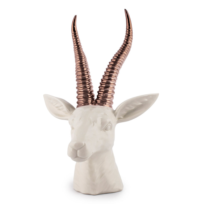 Alcantar Animals Bust, 41.5cm H x 31.5cm W x 25cm D